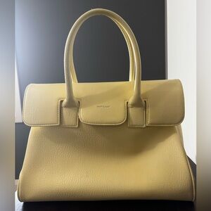 Matt & Nat Yellow Satchel